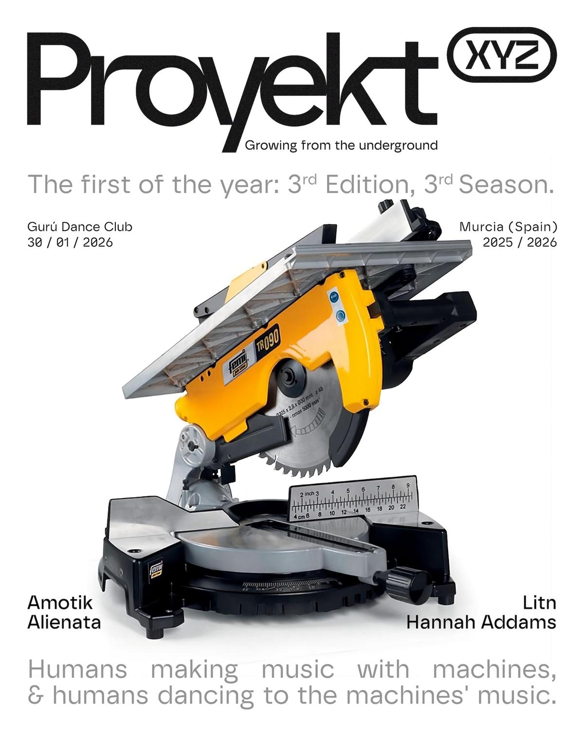 Proyekt Xyz With Amotik, Alienata, Hannah Addams & Litn