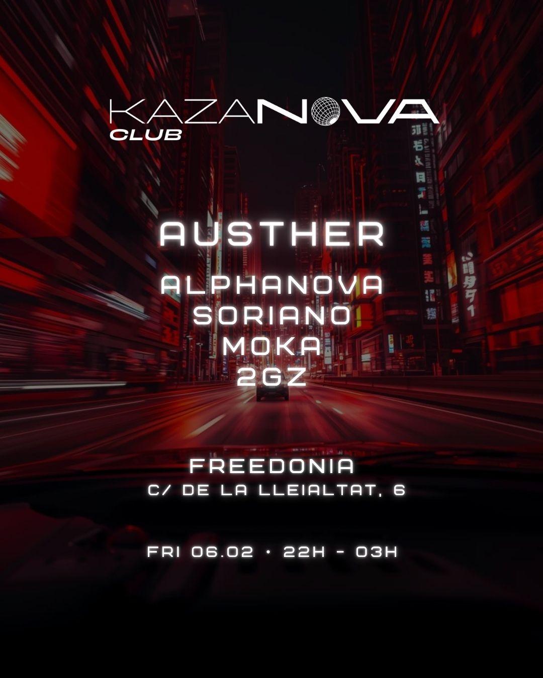 Kazanova Club Presents: Austher, Alphanova, Soriano, Moka, 2Gz