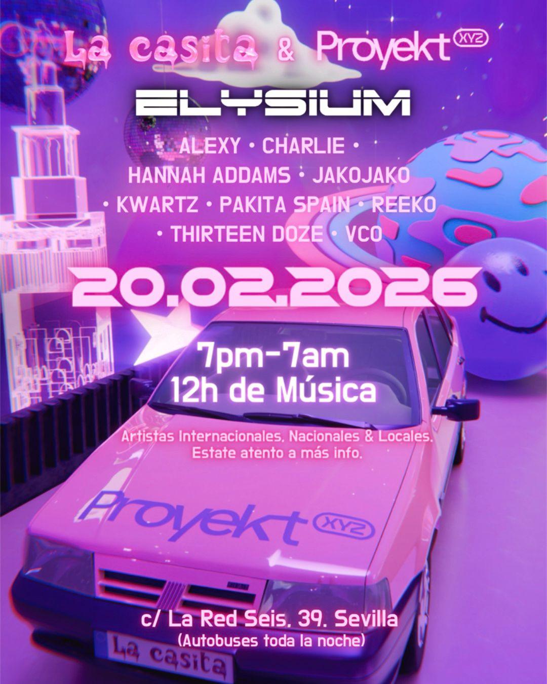 La Casita X Proyekt Xyz W/ Reeko, Kwartz, Jakojako & Many More         [12H Of Music Non Stop] 