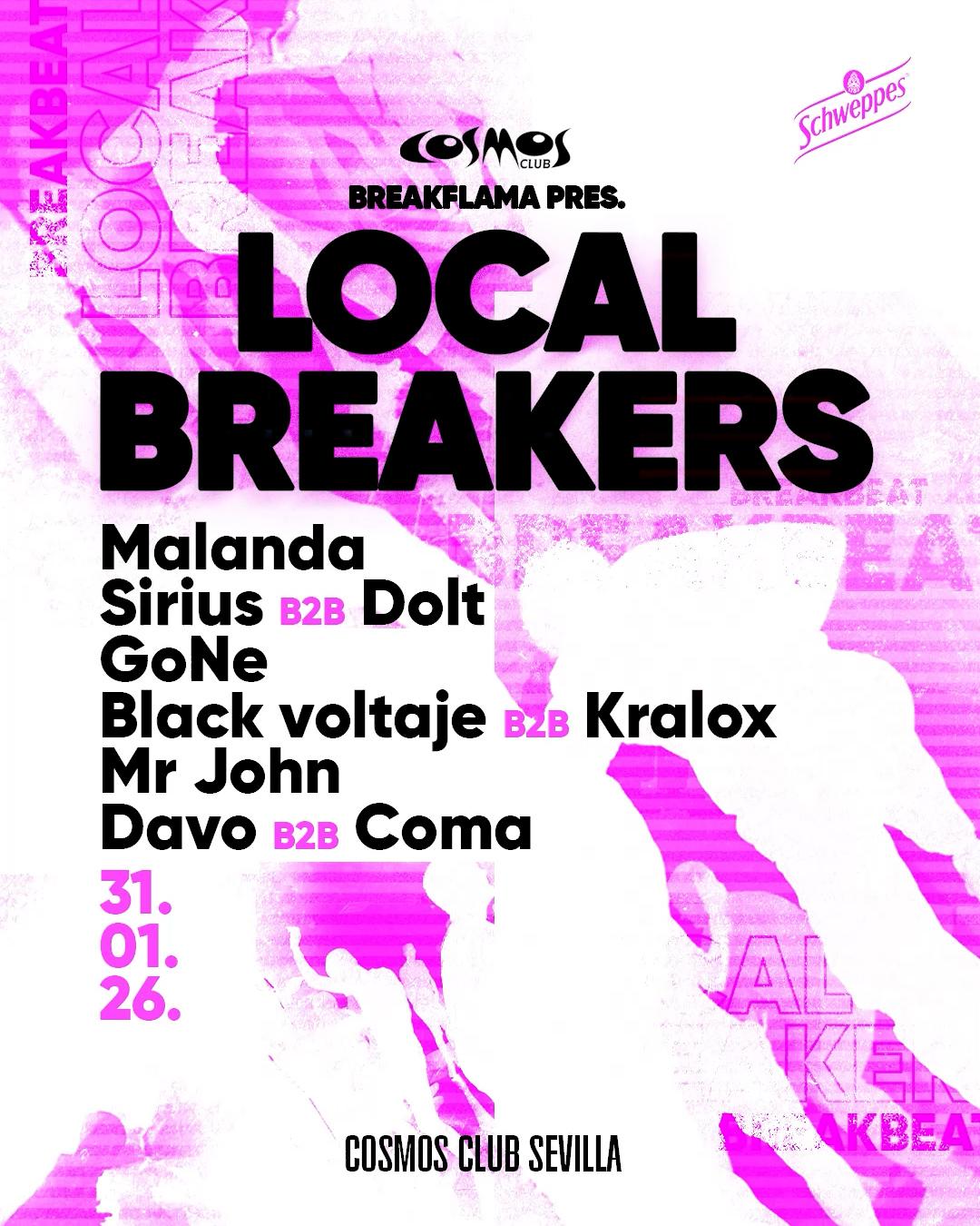Local Breakers - Breakflama At Cosmos Club