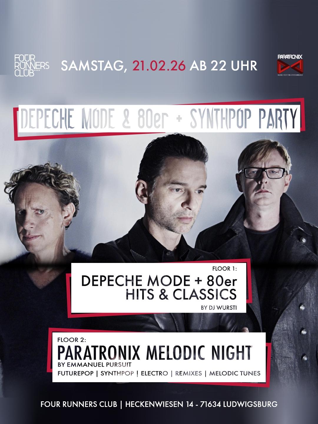 Depeche Mode & 80Er + Synthpop Party