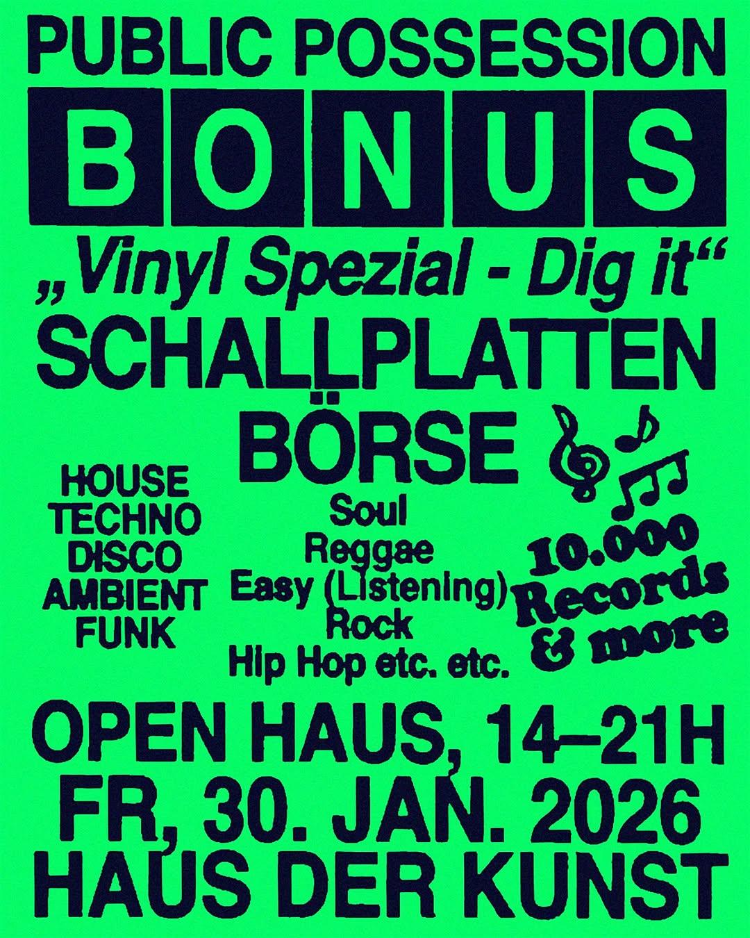 Public Possession Bonus - Record Fair