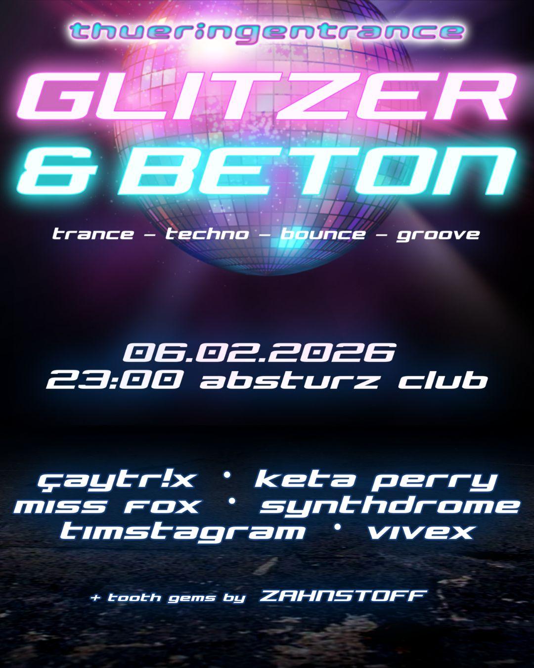 Glitzer & Beton // By Thueringentrance