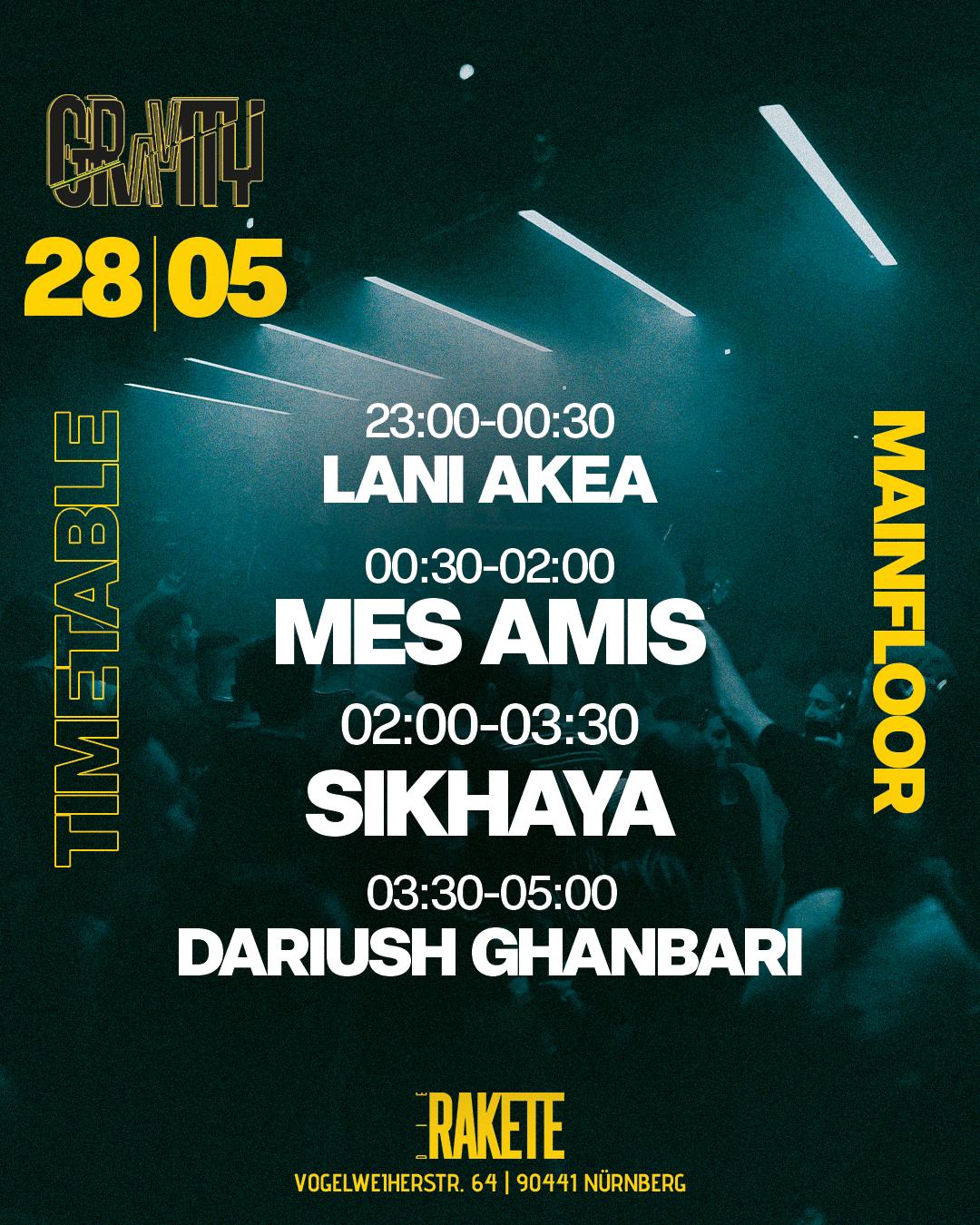 Gravity Pres. Mes Amis & Sikhaya