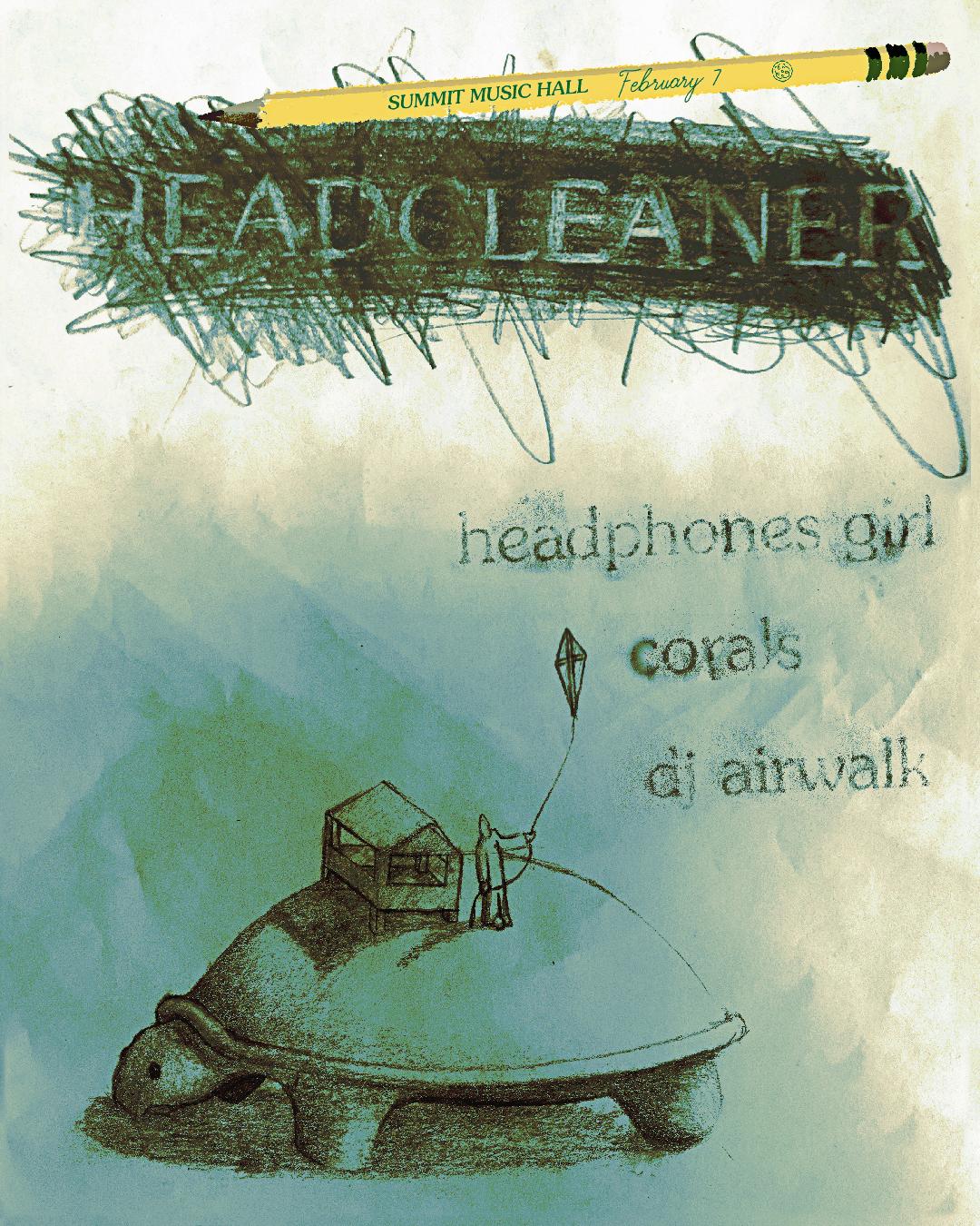 Headcleaner - Headphones Girl