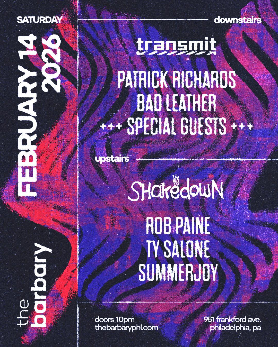 Transmit X The Shakedown