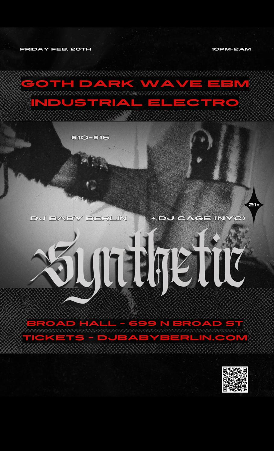 Synthetic - Goth Electro Industrial Dark Wave Ebm Party