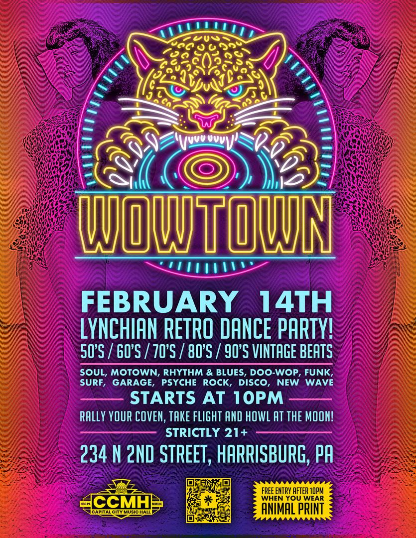 Wowtown: Lynchian Retro Dance Party