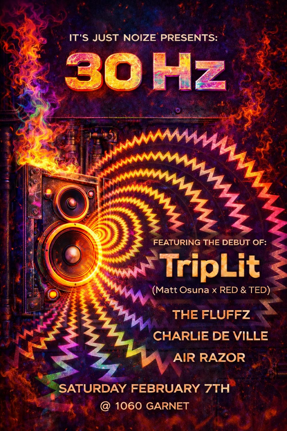 Triplit (Debut Performance) With The Fluffz, Charlie De Ville And Air Razor