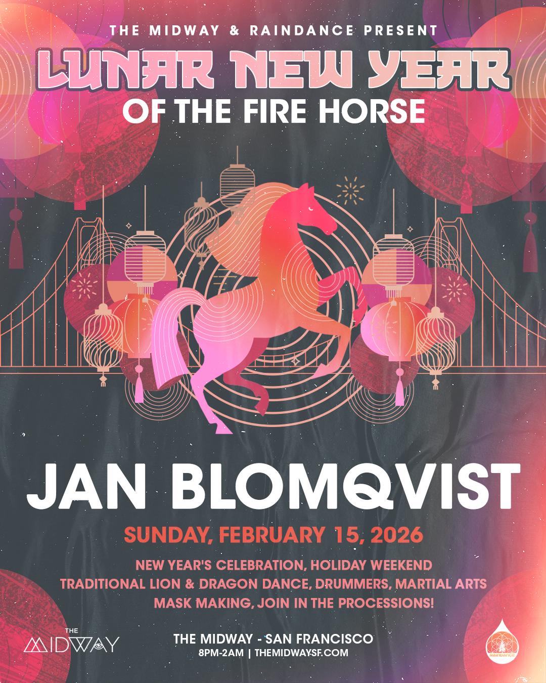 Lunar New Year Of The Horse: Jan Blomqvist