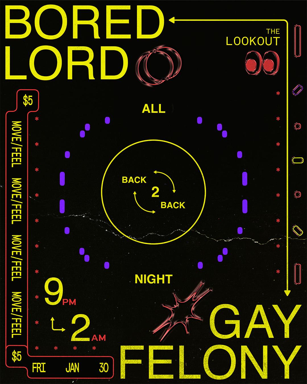 Bored Lord & Gay Felony - Move/Feel