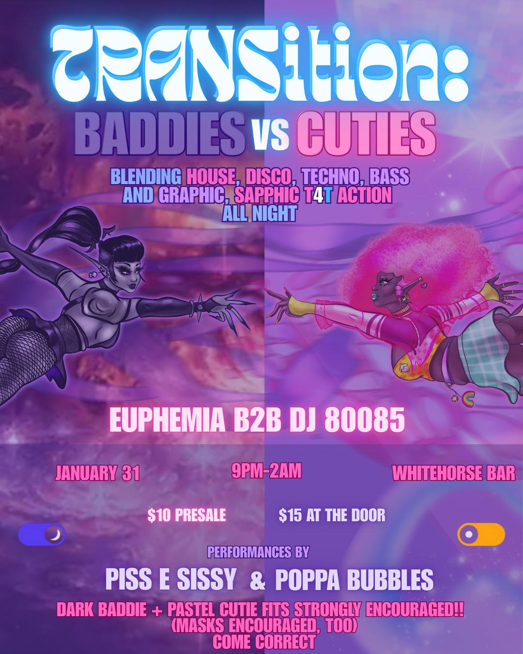 Transition: Baddies Vs Cuties