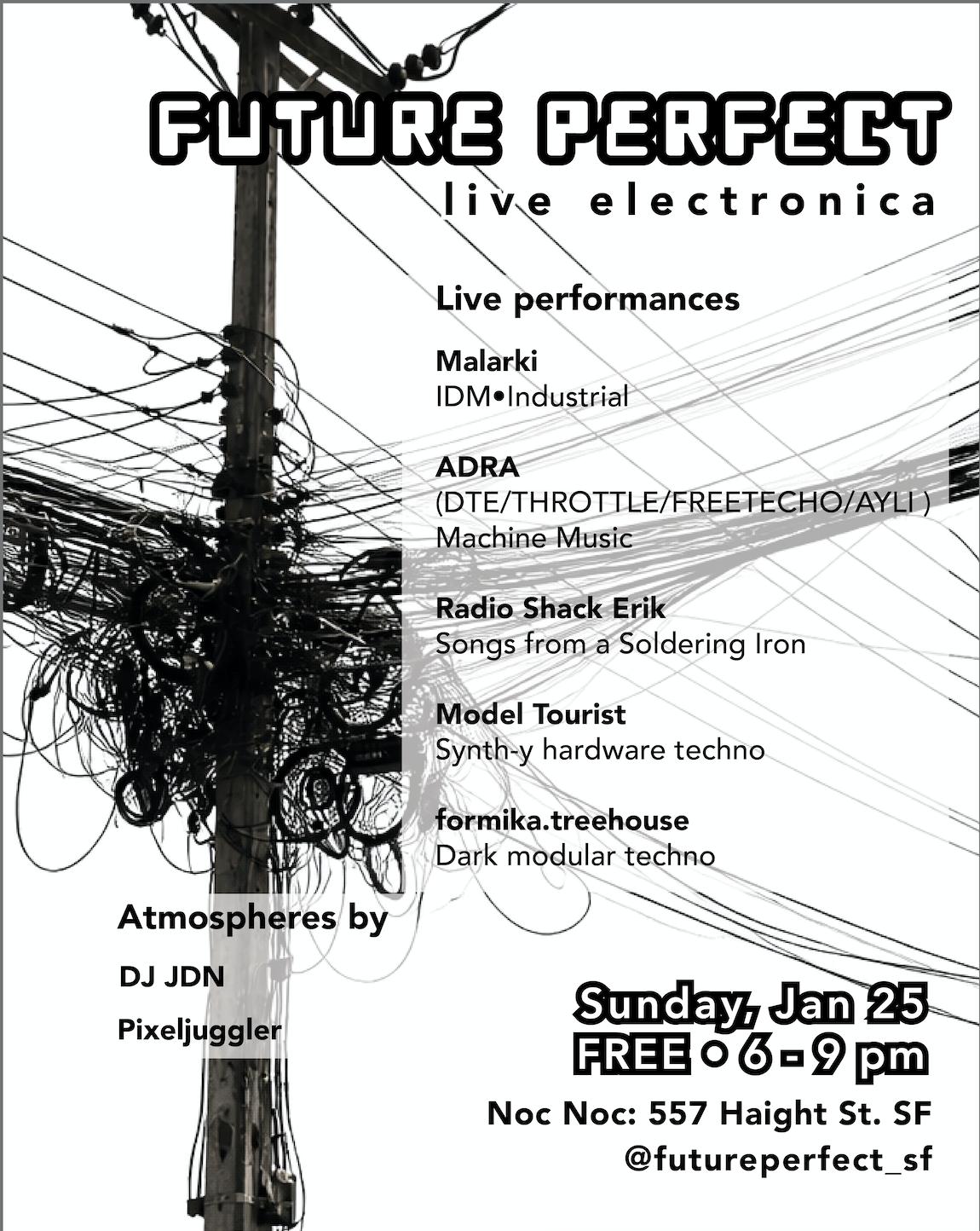 Future Perfect Live Hardware (Sunday!)