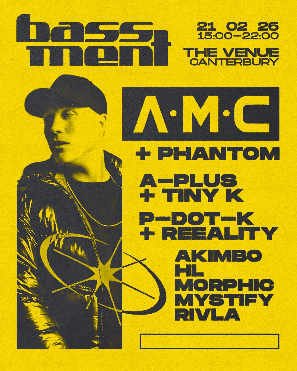 Bassment - A.M.C & Phantom - Canterbury