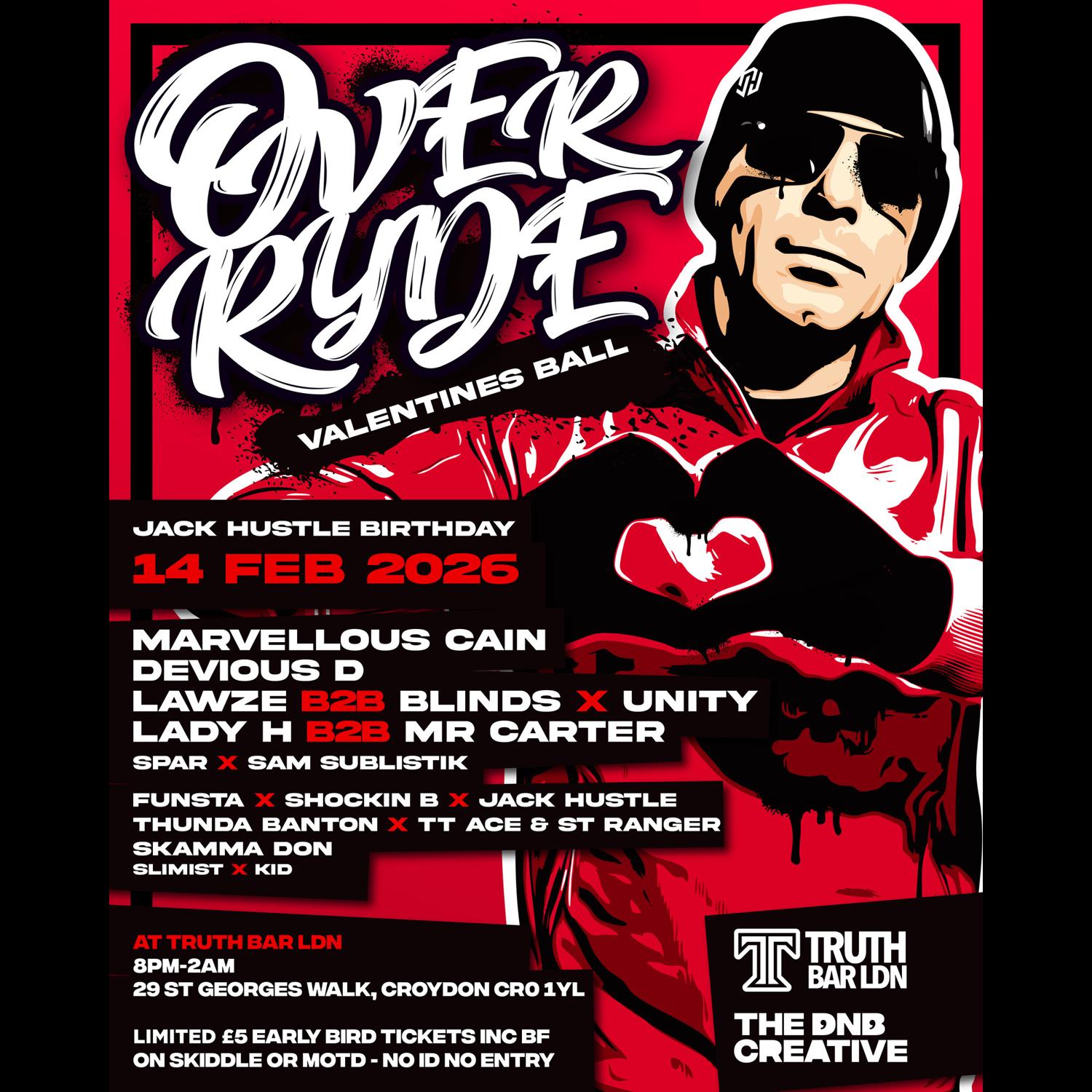 Over Ryde Valentines Ball (Mc Jack Hustle Birthday)