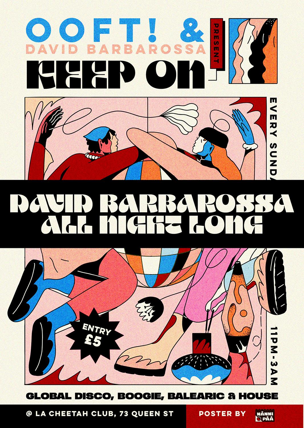 Keep On / David Barbarossa All Night Long