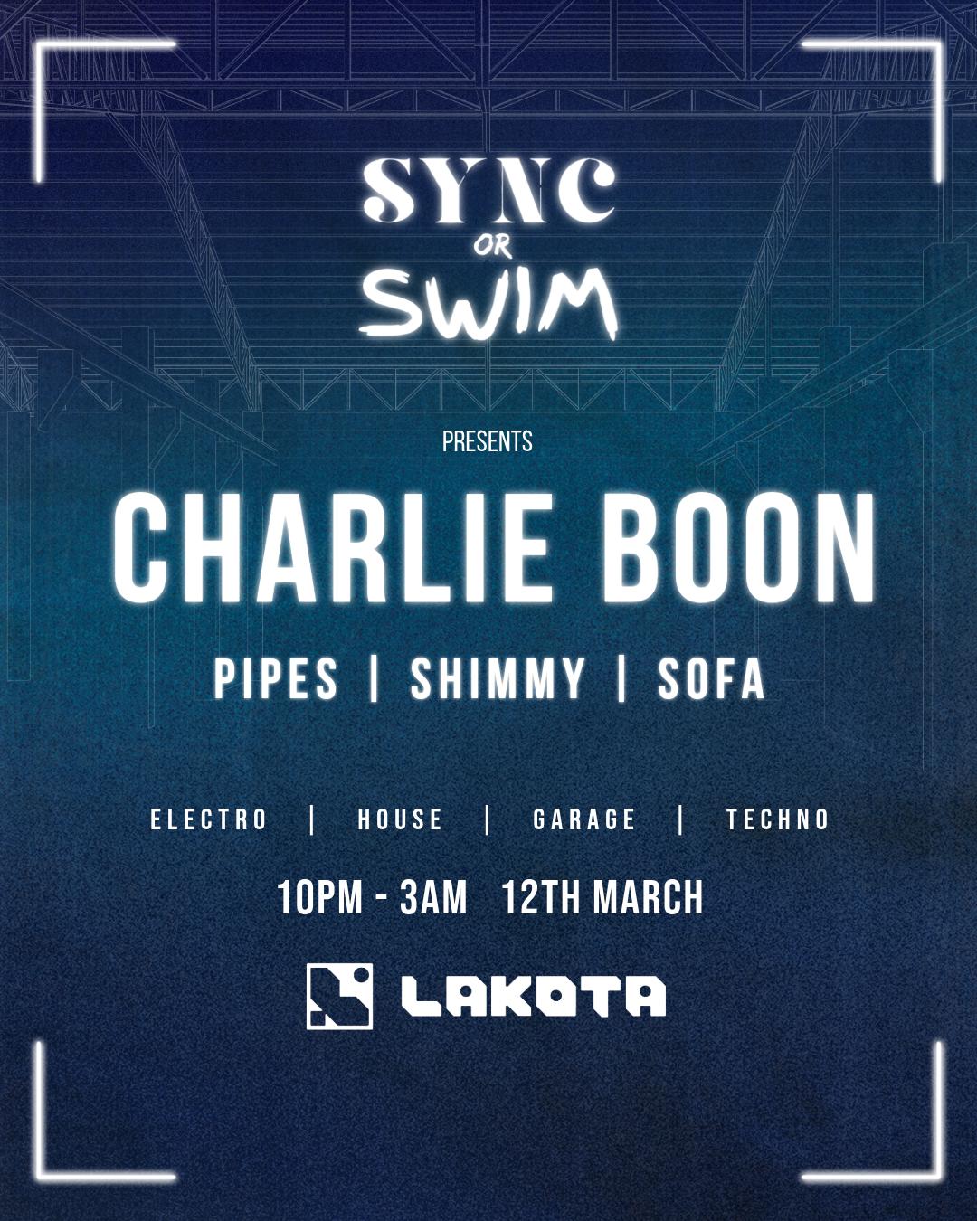 Sync Or Swim Presents: Charlie Boon