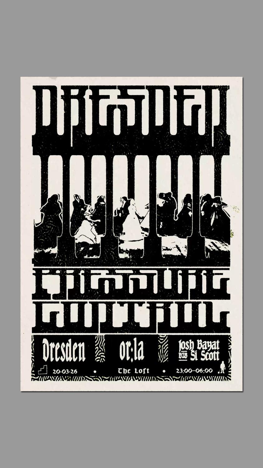 Pressure Control X The Loft: Dresden, Or:La & Simon Scott B2B Josh Bayat