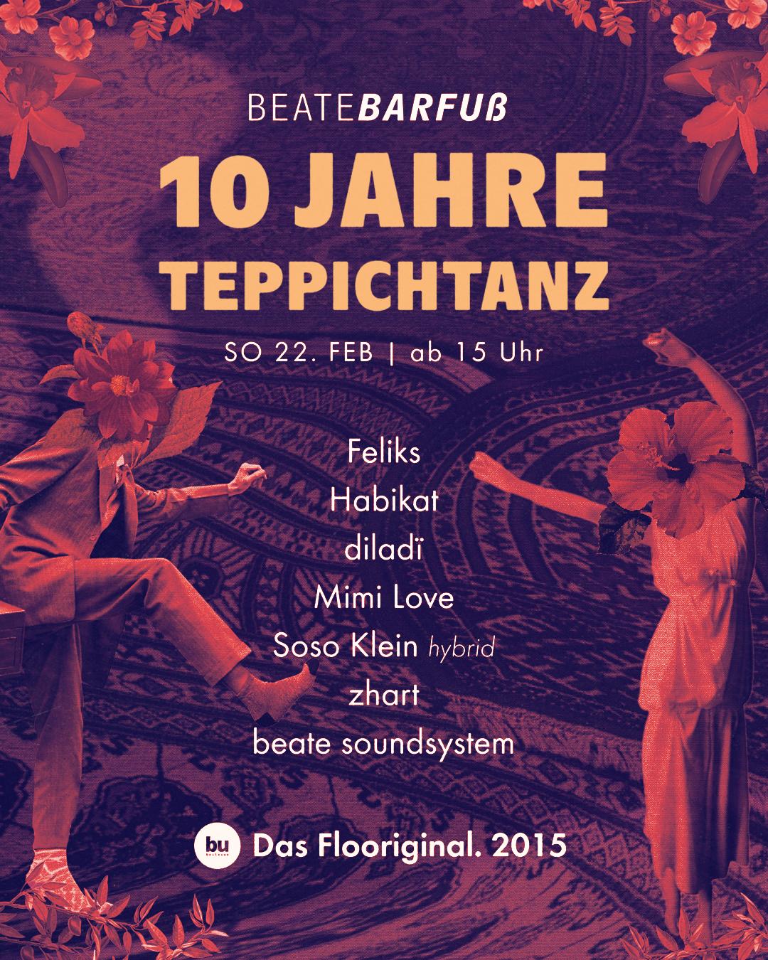 Beate Barfuß /// 10 Jahre Teppichtanz