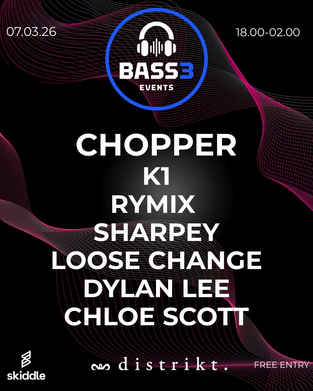 Bass3 X Distrikt Bar 4Th Birthday