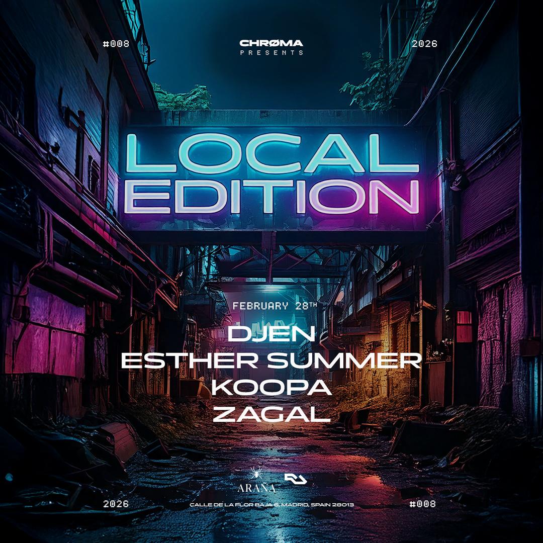 Local Edition: Esther Summer, Koopa, Djen, Zagal