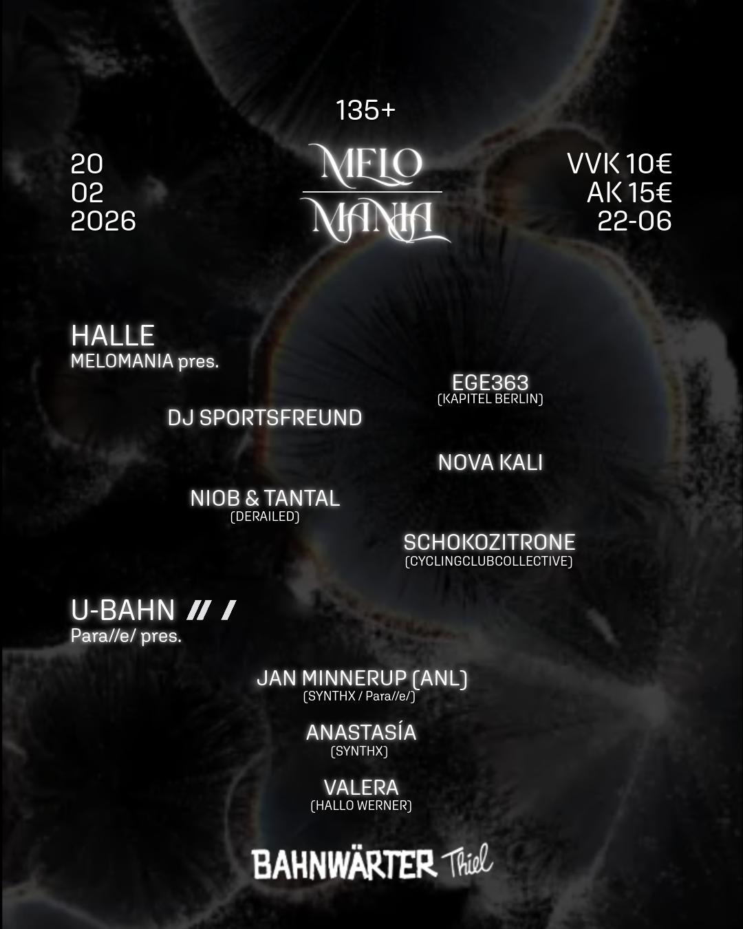 135+ Mit Melomania & Parallel | Bahnwärter Thiel