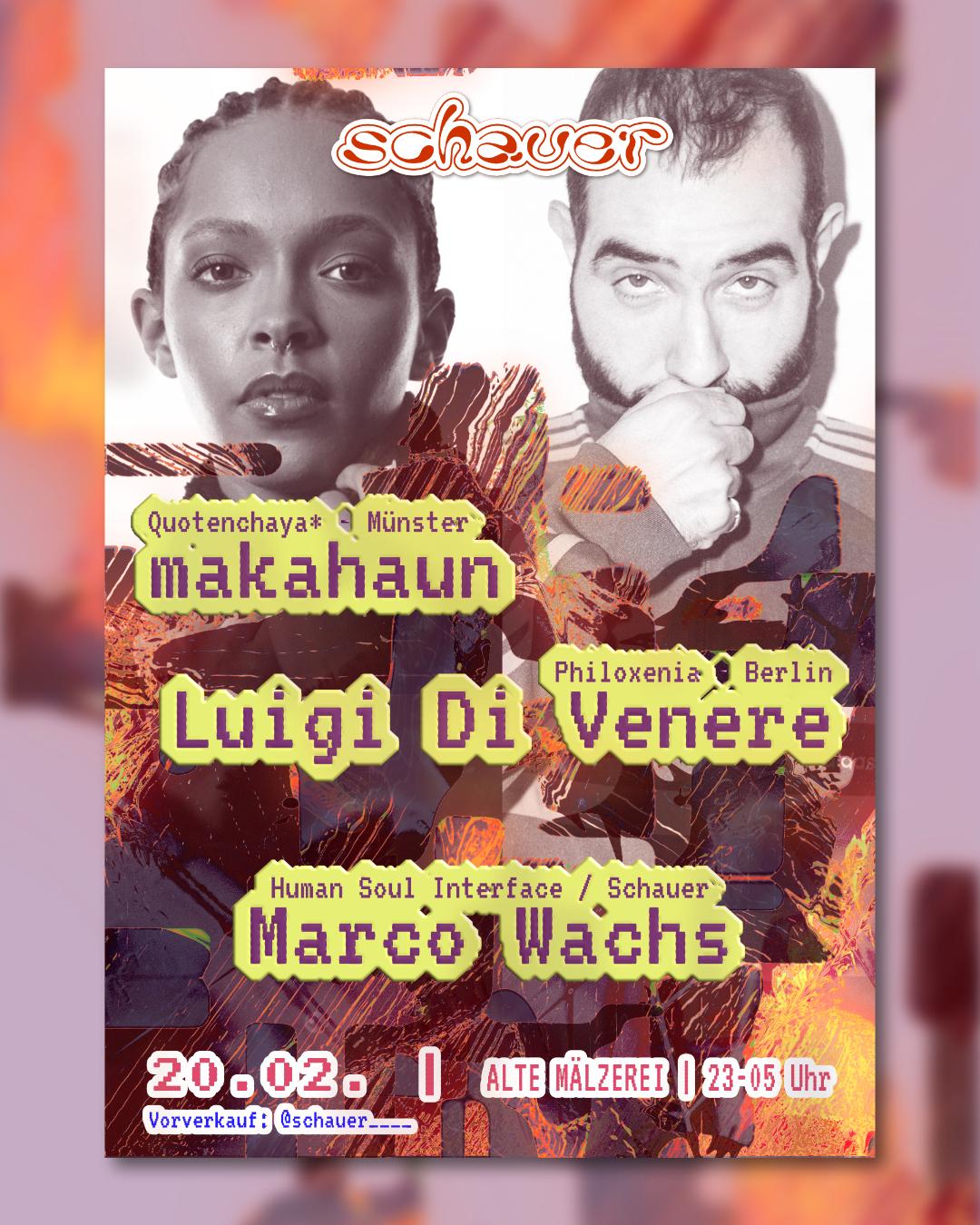 Schauer With Luigi Di Venere & Makahaun