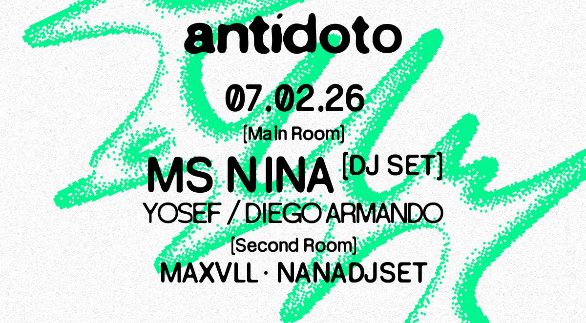 Antidoto Club: Ms Nina Dj Set