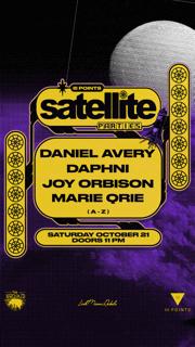 Satellite: Daphni + Joy Orbison + Daniel Avery After Party