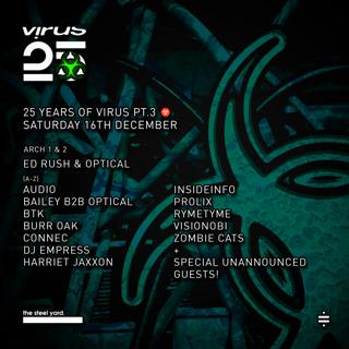 Virus 25 Pt 3: Ed Rush & Optical & Many More