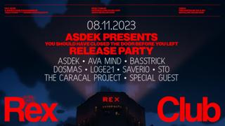 Asdek Release Party: Ava Mind, Basstrick, Dosmas & More