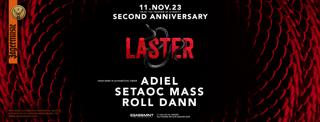 Laster Club 2Nd Anniversary: Adiel, Setaoc Mass & Anabel Arroyo