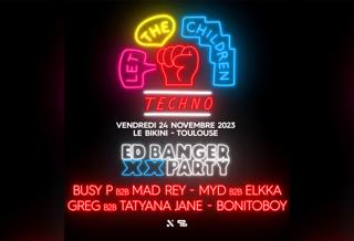Ed Banger Xx Party: Busy P B2B Mad Rey + Myd B2B Elkka + Greg B2B Tatyana Jane + Bonitoboy