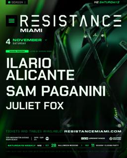 Resistance - Ilario Alicante, Sam Paganini & Juliet Fox