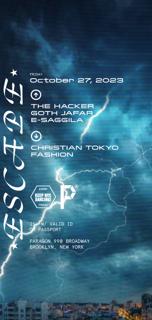 Escape: The Hacker, Goth Jafar, E-Saggila + Christian Tokyo, Fashion