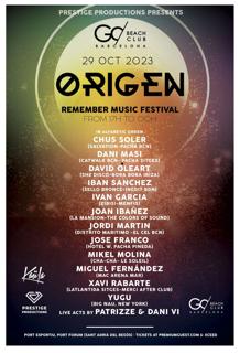 (Free Tickets) Origen Remember Music Festival