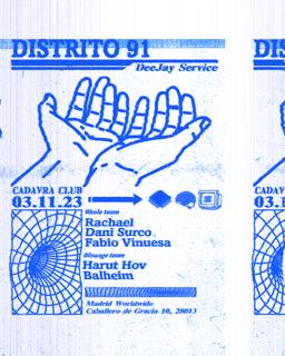 Distrito 91 Deejay Service With Rachael, Dani Surco, Fabio Vinuesa , Harut Hov & Balheim