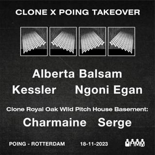 Clone Records: Kessler / Ngoni Egan / Charmaine / Serge / Alberta Balsam