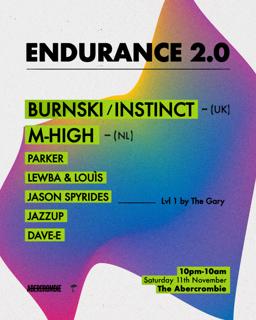 Yesiir Pres. Endurance 2.0 Ft Burnski/Instinct (Uk) & M-High (Nl)