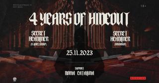 4 Years Of Hideout