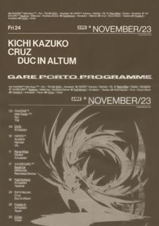 Kichi Kazuko + Cruz + Duc In Altum