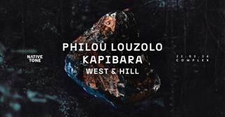 Native Tone Presents Philou Louzolo / Kapibara / West & Hill