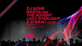 Dj Bone, Nastia B2B The Advent, Lady Starlight & Sterac Live