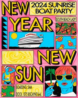 New Year New Sun Boat Party