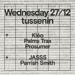 Wednesday 27/12 Co-Curated By Palms Trax