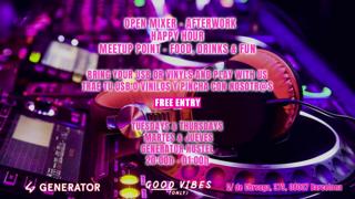 Open Mixer + Afterwork (Bring Your Music & Join The Gang) By Good Vibes Only