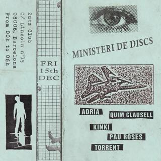 Zutz Club: Ministeri De Discs With Adria, Kinki, Pau Rosés, Quim Clausell And Torrent
