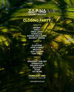 Zamna Tulum Closing Party