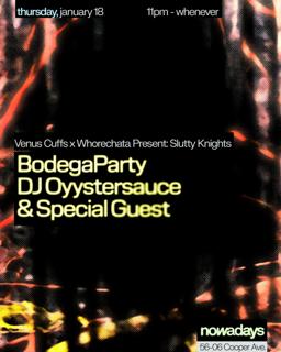Venus Cuffs X Whorechata Present: Slutty Knights