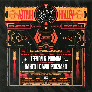 Teemon & Poomba + Santo + David Ponziano - Halley Club